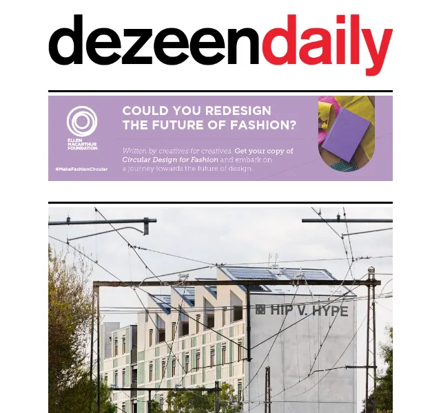 Dezeen Daily: Novinky z architektury a designu – červenec 2026 | Nuslet.cz