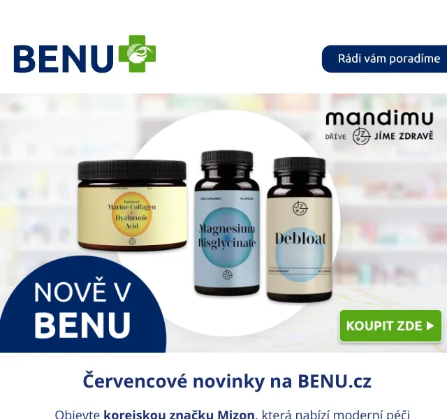 BENU E-shop: Mizon, Applied Nutrition – Červenec 2026 | Nuslet