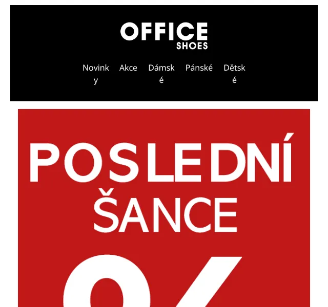 Office Shoes: Poslední slevy na boty a obuv – září 2026