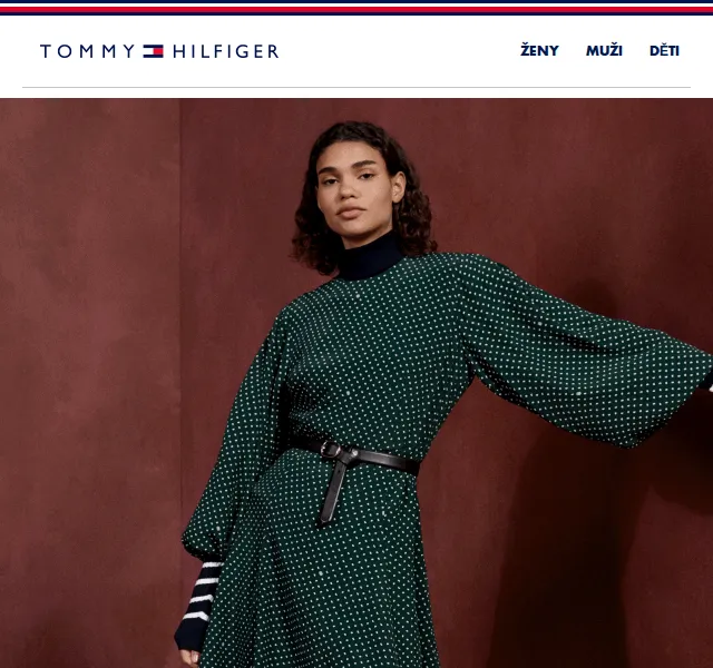 Tommy Hilfiger: prodloužená 15% sleva – červen 2026 | Nuslet.cz