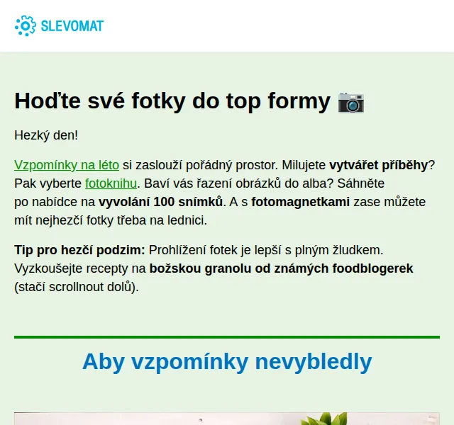 Slevomat: Vyvolání fotek a fotoknihy od 149 Kč – červen 2026 | Nuslet.cz