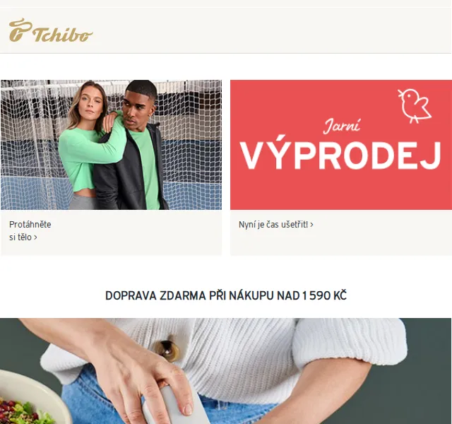 Tchibo: Kolekce pro jarní vaření a doprava zdarma – červen 2026 | Nuslet.cz