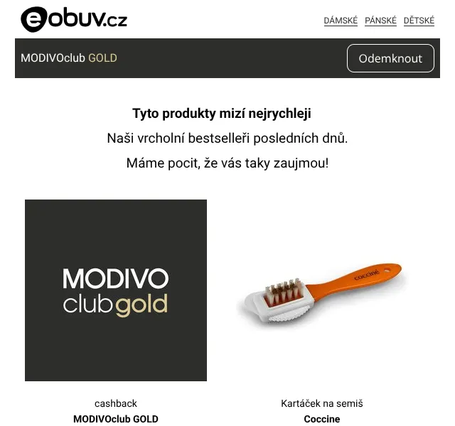 Eobuv.cz: Bestsellery v limitované nabídce – říjen 2026