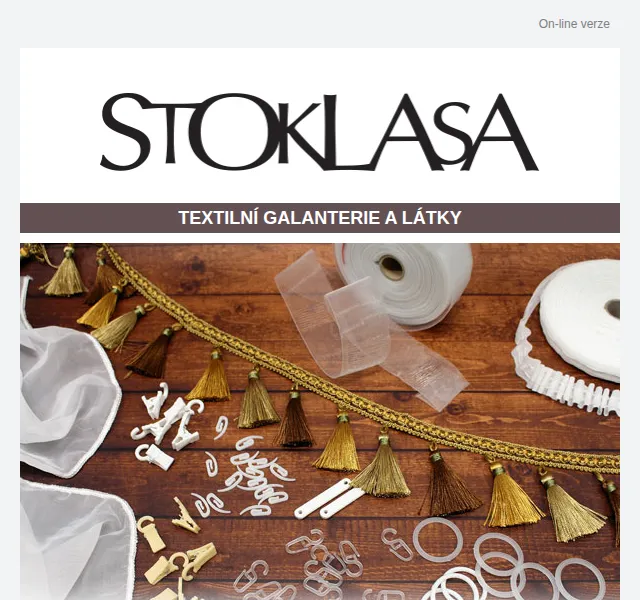 Stoklasa: Tipy na záclony a slevy až 40 % – únor 2026 | Nuslet.cz