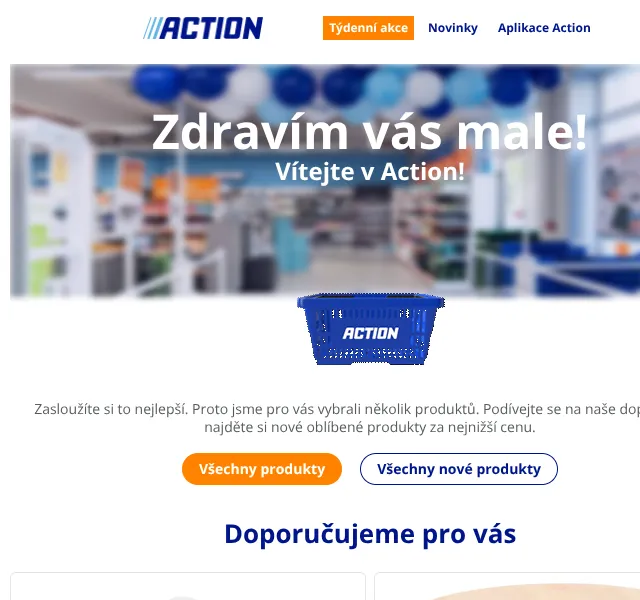 Action: Nové oblíbence a 6000+ produktů – duben 2026 | Nuslet.cz
