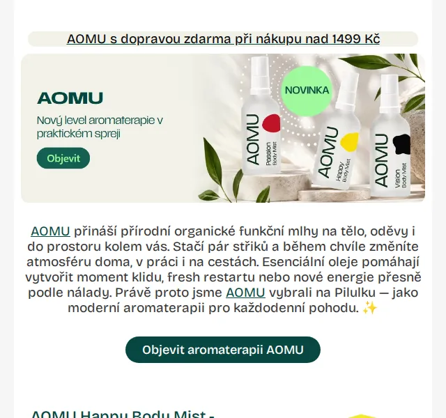 Pilulka.cz: AOMU přírodní mlhy – květen 2026 | Nuslet.cz