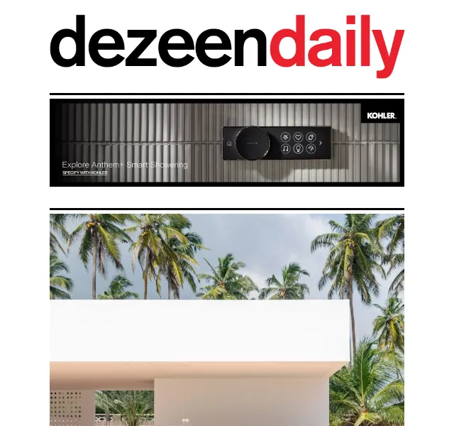 Dezeen Daily: Architektonické novinky – červen 2026 | Nuslet.cz