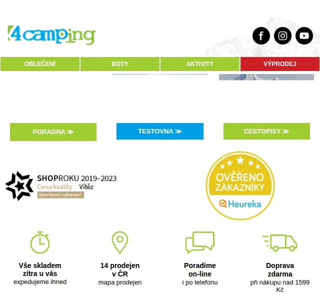 4camping.cz: 1000 modelů turistických bot – červenec 2026 | Nuslet.cz