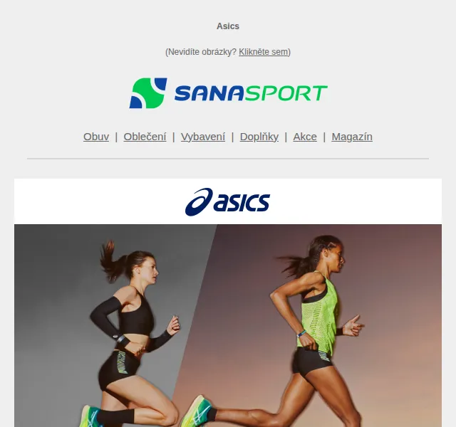Sanasport: Asics Metaspeed Sky+ sleva – červen 2026 | Nuslet.cz