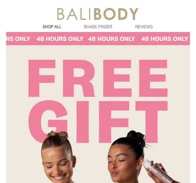 Bali Body: Instant Tan ZDARMA k nákupu nad 35 € – červen 2026 | Nuslet.cz