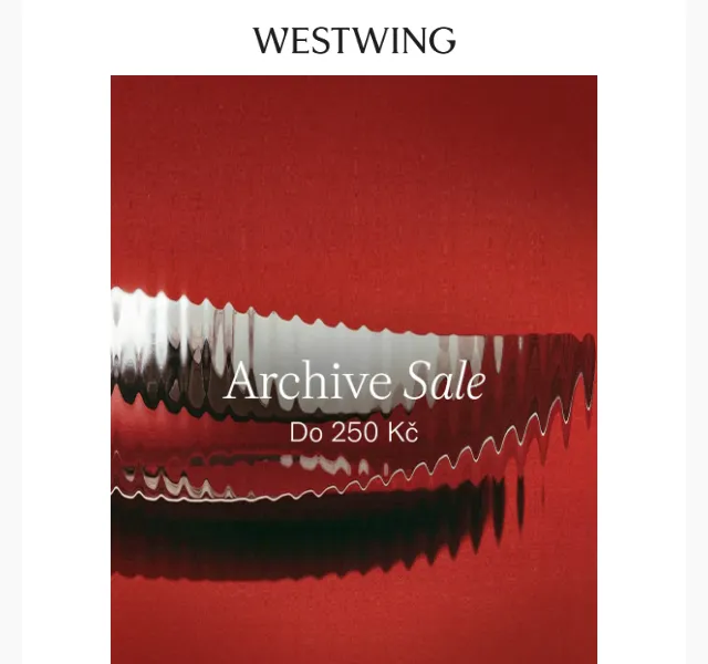Westwing: Archivní výprodej doplňků a dekorací – červenec 2026 | Nuslet.cz