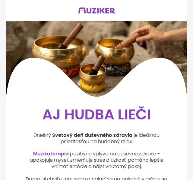 Muziker: 10% sleva na Shamann relaxační nástroje – červenec 2026 | Nuslet.cz