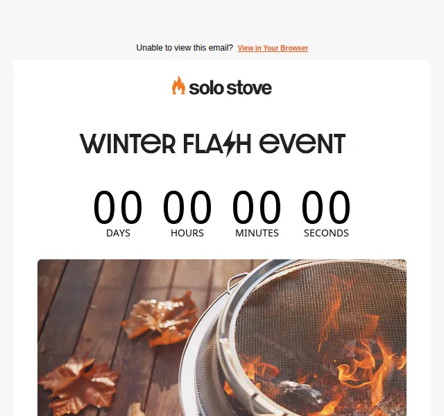 Solo Stove EU: Sleva až 25 % na Winter Flash Event – červen 2026 | Nuslet.cz