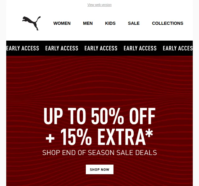 PUMA: Extra sleva 15 % na výprodej – červenec 2026 | Nuslet.cz