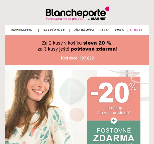 Blancheporte: 3 jarní outfity – březen 2026 | Nuslet.cz