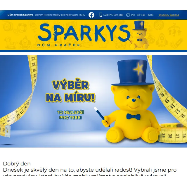Sparkys: Venkovní hračky a boby od 239 Kč – červenec 2026 | Nuslet.cz