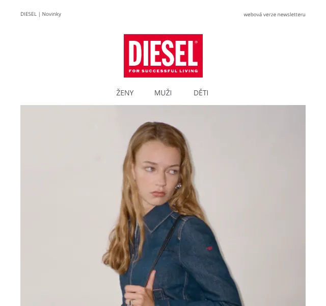 DIESEL nová kolekce – srpen 2026 | Nuslet.cz