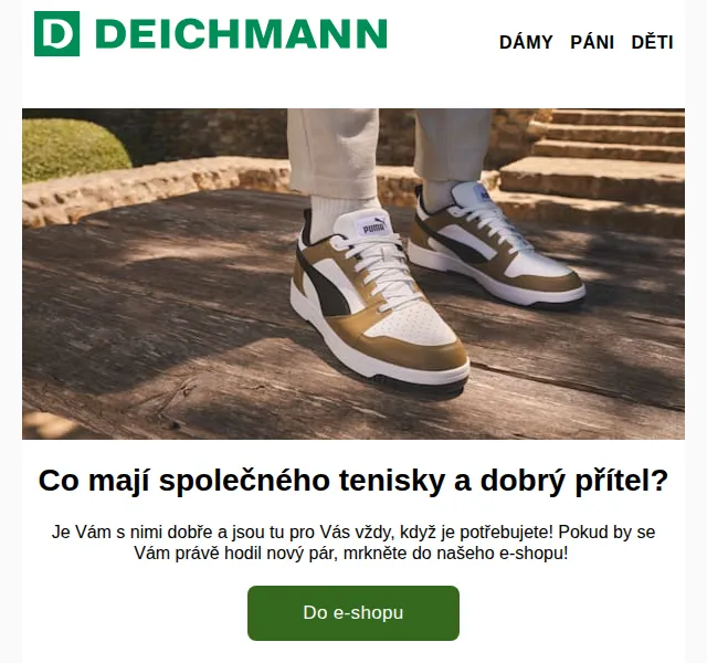 DEICHMANN: Stylové tenisky až 20% sleva – červenec 2026 | Nuslet.cz