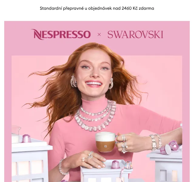 Swarovski: Nespresso kolekce křišťálu – září 2026