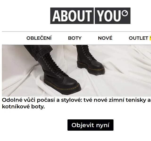 ABOUT YOU: Zimní tenisky a kotníkové boty – červenec 2026 | Nuslet.cz