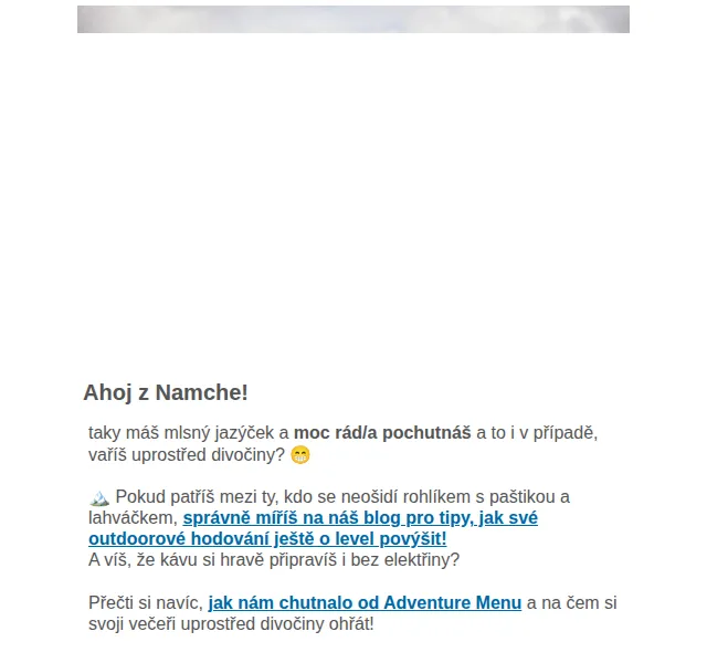 Namcheshop: Outdoorové menu a Jack Wolfskin – červenec 2026 | Nuslet.cz