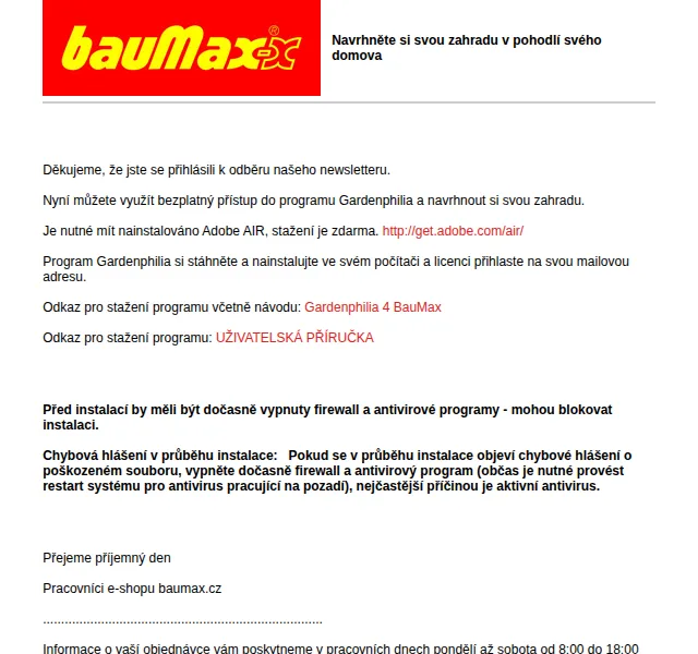 bauMax: Bezplatný program Gardenphilia – červen 2026 | Nuslet.cz