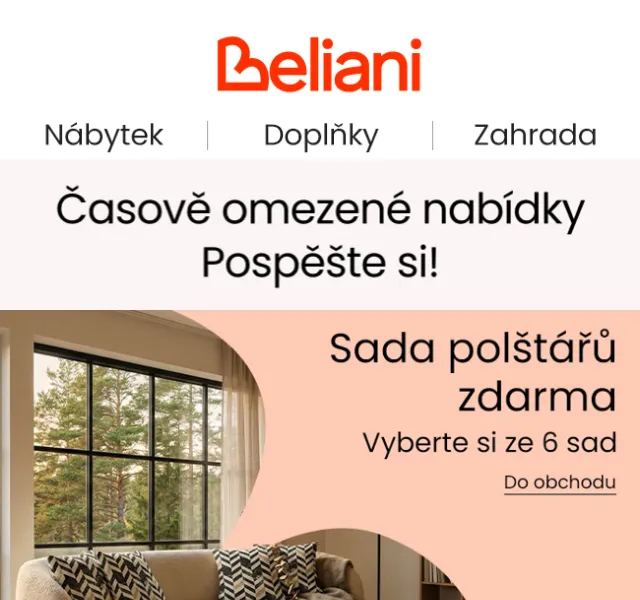 Beliani.cz: Nejlepší nabídky týdne – duben 2026 | Nuslet