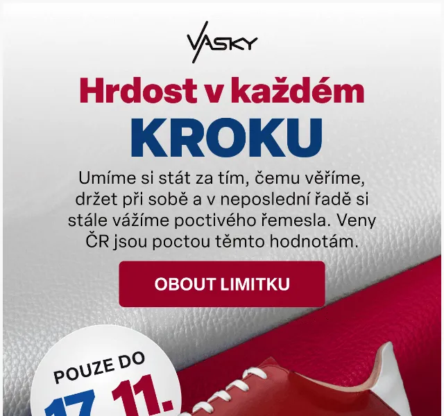 Vasky: Limitovaná edice na oslavu ČSR – červenec 2026 | Nuslet.cz