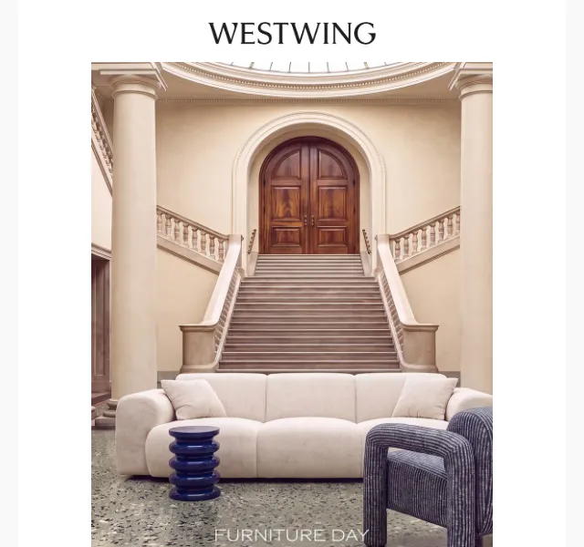 Westwing: Výprodej nábytku – více než 1 500 kusů