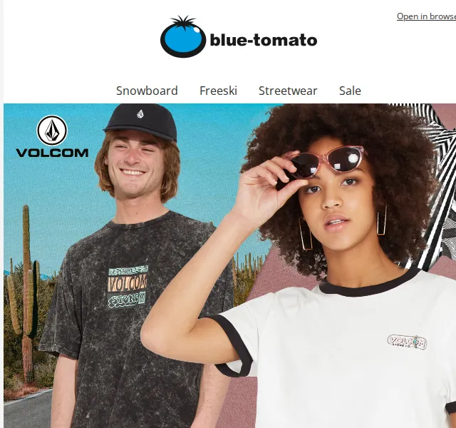 BLUE TOMATO: Volcom nová kolekce street & beachwear – červen 2026 | Nuslet.cz