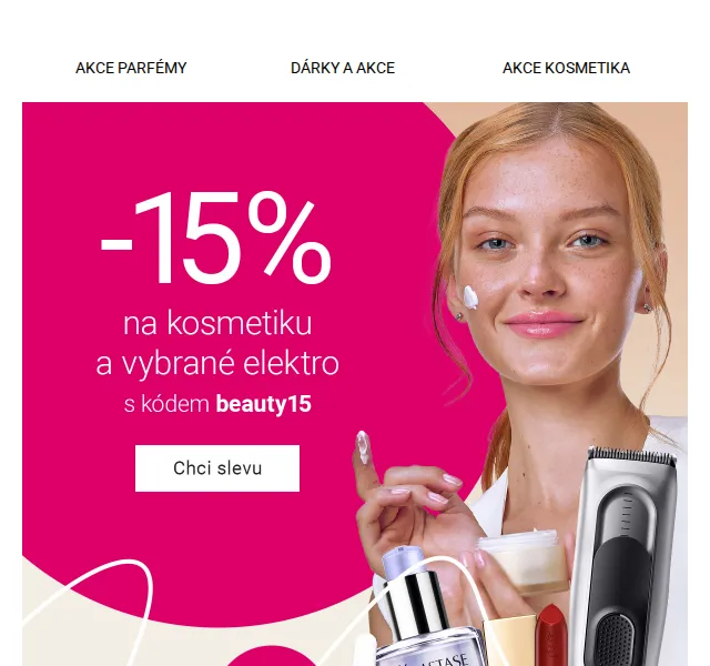 Notino: sleva 15 % na kosmetiku a parfémy – červenec 2026 | Nuslet.cz