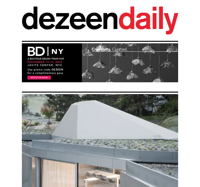 Dezeen Daily: Novinky ze světa architektury – červen 2026 | Nuslet.cz