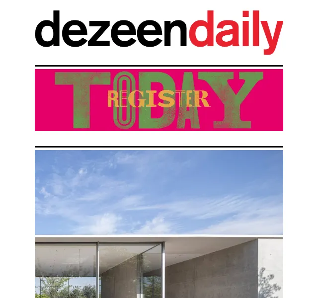 Dezeen Daily: Novinky z architektury a designu – červen 2026 | Nuslet.cz