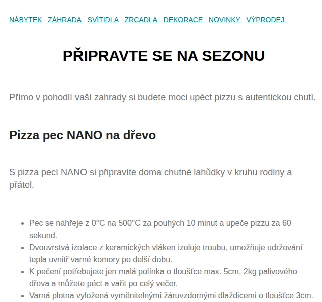 Estilofina-nabytek.cz: Pizza pece a grily QUADRUM – cervenec 2026 | Nuslet.cz