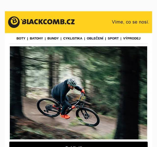 Blackcomb: Jarní novinky – kola, boty, mikiny – červen 2026 | Nuslet.cz