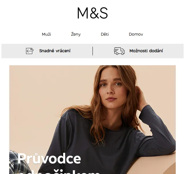 Marks and Spencer: nové kolekce ložního prádla a pyžam – červen 2026 | Nuslet.cz
