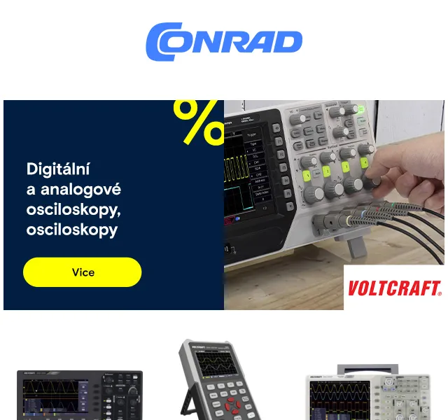 Conrad Electronic: VOLTCRAFT měřicí přístroje – červenec 2026 | Nuslet.cz