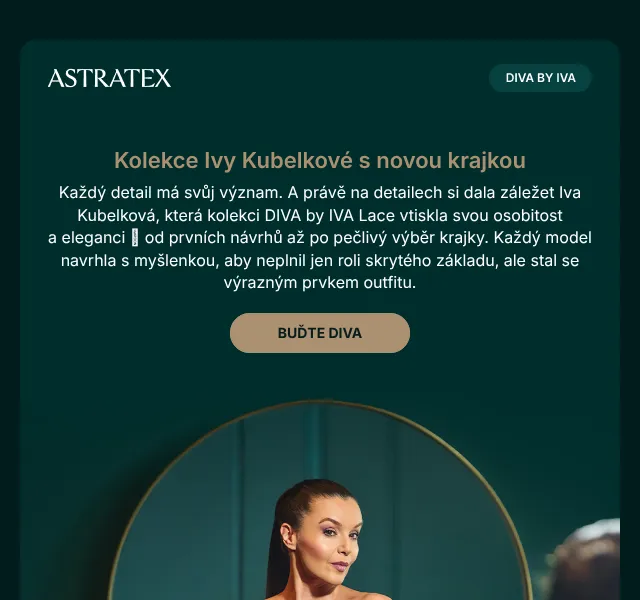 Astratex: DIVA by IVA Lace kolekce – květen 2026