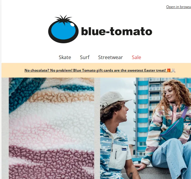 BLUE TOMATO: Fleece kolekce – červenec 2026 | Nuslet.cz