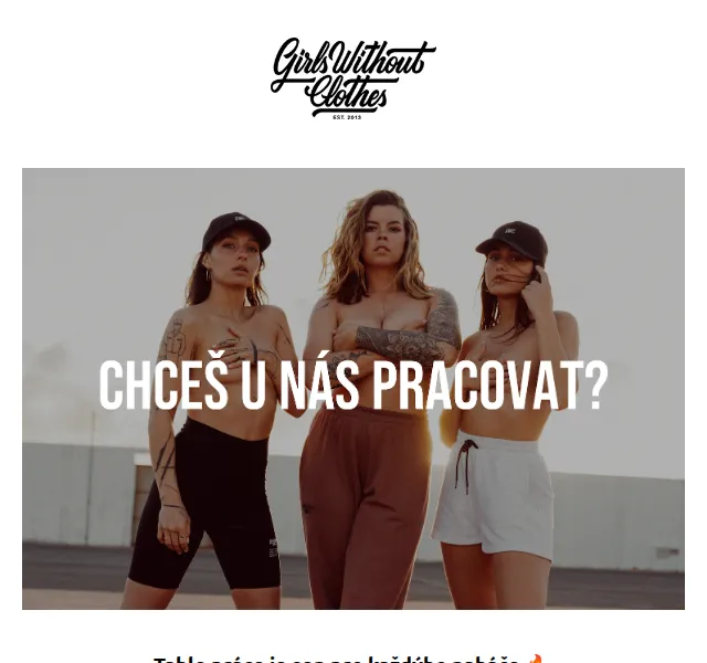 Girls Without Clothes: nová nabídka práce – červenec 2026 | Nuslet.cz