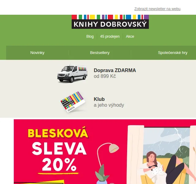 KnihyDobrovsky.cz: 20% sleva na knihy – březen 2026 | Nuslet.cz