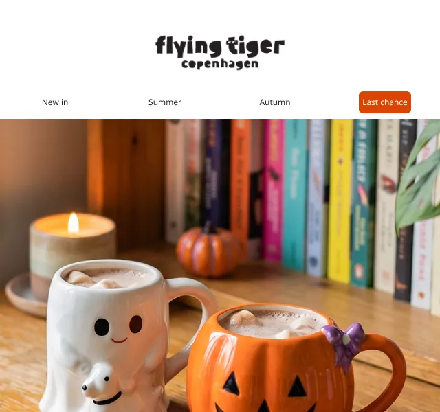 Flying Tiger Copenhagen: Halloween dekorace – září 2026