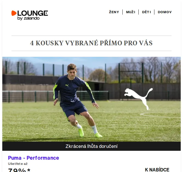 Lounge by Zalando: Puma, Converse a Good Morning – slevy až 79 % – červen 2026 | Nuslet.cz