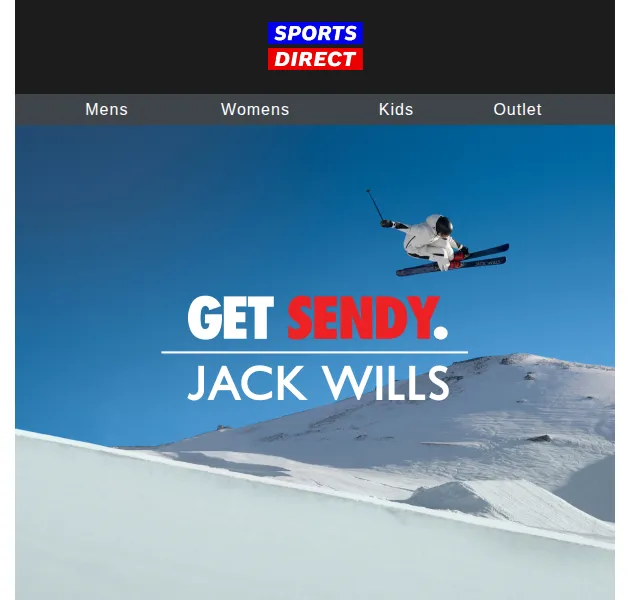 Sportsdirect.com: Jack Wills Ski kolekce – červen 2026 | Nuslet.cz