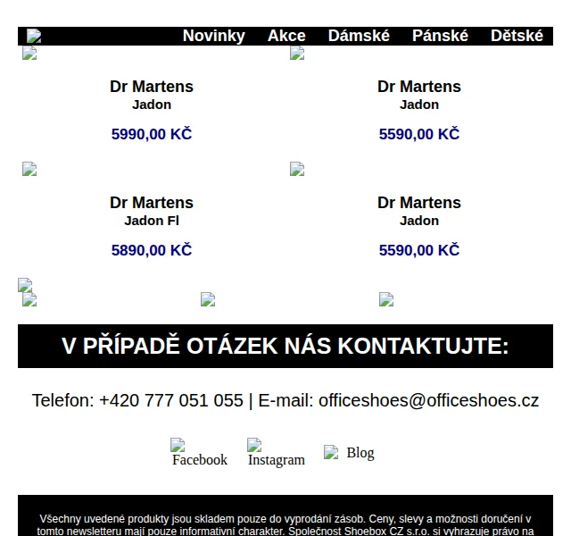Office Shoes: Dr. Martens Jadon od 5590 Kč (nová kolekce) – červenec 2026 | Nuslet.cz