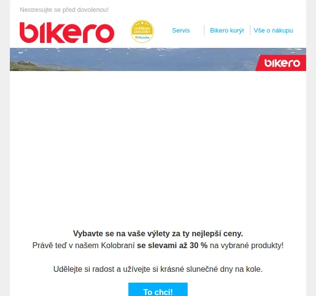 czbikero: Kolobraní se slevami až 30 % – červenec 2026 | Nuslet.cz