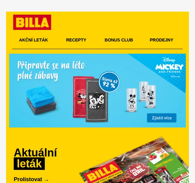Billa: Studentská pečeť s 61% a avokádo s 43% slevou – červen 2026 | Nuslet.cz