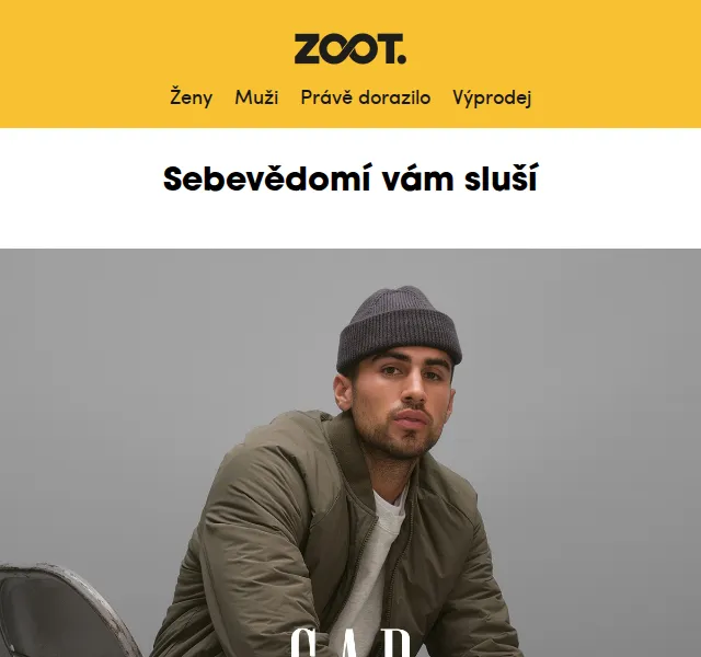 ZOOT: GAP a GEOX s až 50% slevou – červen 2026 | Nuslet.cz