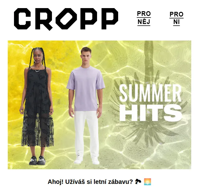 Cropp: letní výprodej až -70 % – červenec 2026 | Nuslet.cz