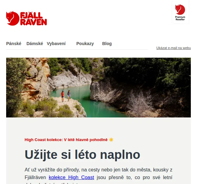 Fjallraven-shop: High Coast kolekce – červen 2026 | Nuslet.cz